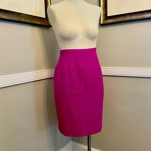 Gianni sport Magenta wool skirt